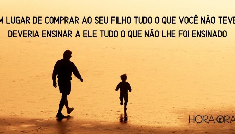 Pai e filho olham para tela com ícones de IA e profissões do futuro