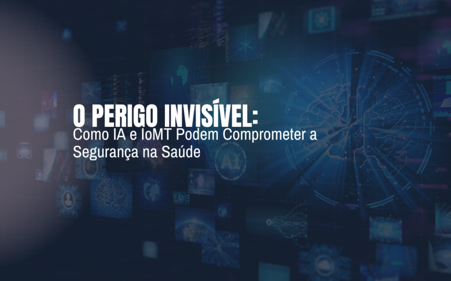 Pessoa olhando para smartphone com ícones de IA flutuando, representando influência algorítmica nas decisões diárias