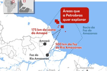 Debate senatorial na Rede Amazônica em Macapá com quatro candidatos discutindo petróleo na Foz e privatizações