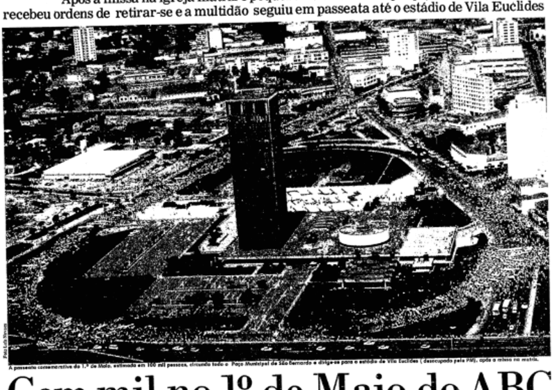 Vista aérea de Diadema com novos empreendimentos imobiliários e crescimento urbano no Grande ABC