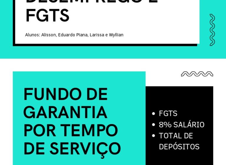 Proposta transforma FGTS em capitalização individual para aposentadoria e seguro-desemprego com três pilares