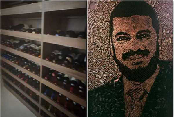 Garrafas de vinho Petrus, Romanée-Conti e Mouton Rothschild apreendidas pela Polícia Federal