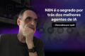 Jensen Huang, CEO da Nvidia, em entrevista, gesticulando enquanto discute riscos de IA e regulação