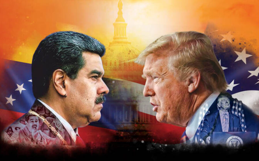 Dario Amodei e Donald Trump sentados frente a frente em jantar privado discutindo regulação de IA