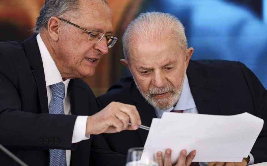 Logotipo do IBJR rachado ao meio sobre fundo de aplicativos de apostas e silhueta de Lula
