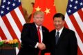 Presidente dos EUA e da China em jantar de Estado com CEOs de big techs discutindo controle de IA