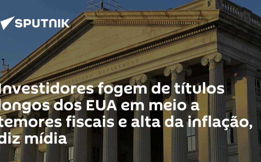Gráfico comparativo mostra rentabilidade negativa de Treasuries de 10 anos versus CDI e títulos brasileiros