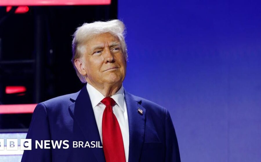 Líderes de direita globais se distanciam de Trump, enquanto Brasil mantém aliança, ilustração geopolítica