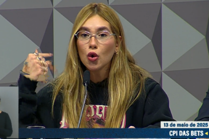 TikTok e símbolo de aposta esportiva sob lupa do governo brasileiro com calendário eleitoral ao fundo