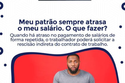 Trabalhador verificando contracheque em domingo de eleição, calendário ao fundo mostra data de votação