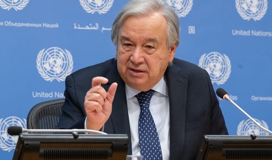 António Guterres discursa na 81ª Assembleia Geral da ONU em Nova York