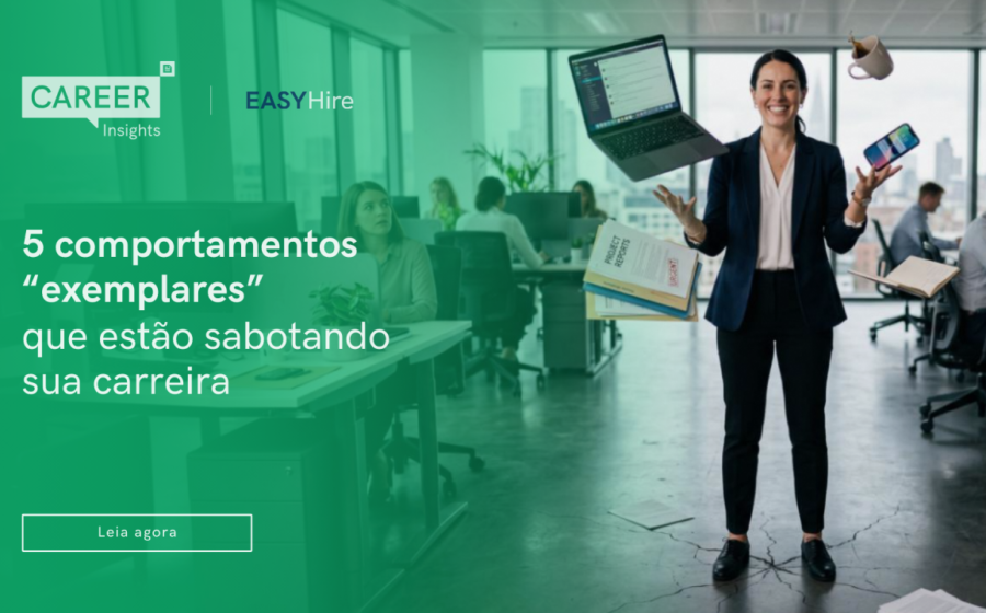 Profissional inseguro olhando para tela cheia de "curtidas" enquanto dados reais são ignorados ao fundo