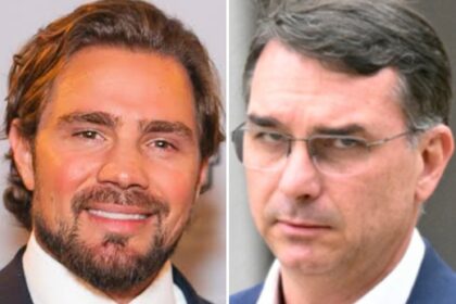 Flávio Bolsonaro em jatinho ligado a investigados da PF e financiamento de filme