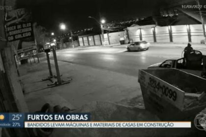 Câmera de segurança flagra furto de caixa d'água em plena luz do dia na Avenida Conselheiro Furtado, Belém