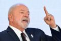 Gráfico mostra pacote eleitoral de Lula atingindo R$ 215 bilhões com ícones de apostas e Desenrola