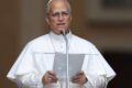 Papa Leão XIV discursa no Palácio do Eliseu ao lado de Emmanuel Macron sobre riscos da IA e guerra nuclear