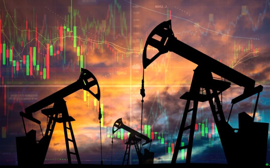 Gráfico de alta do petróleo Brent 3% impulsionando ações Petrobras, Prio e PetroReconcavo na bolsa