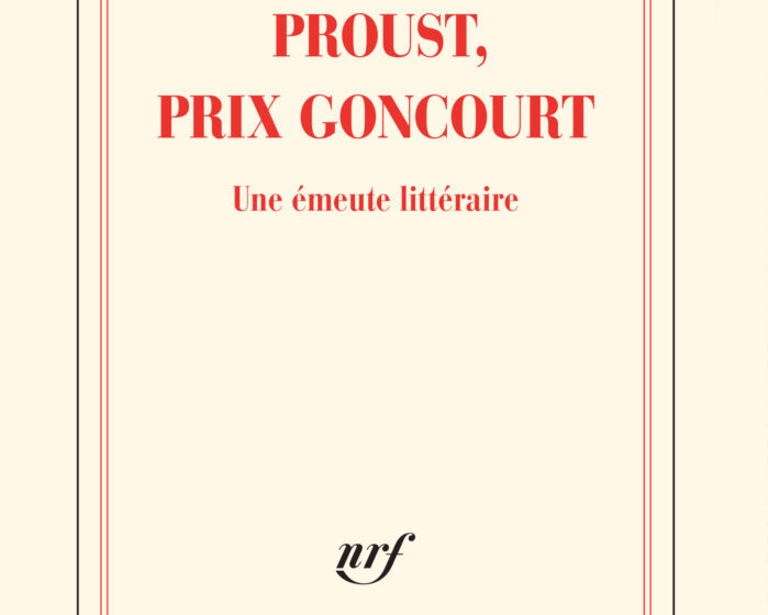 Capa do Prêmio Goncourt: livro com código binário simbolizando autoria por IA