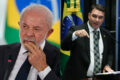 Gráfico da pesquisa Quaest mostra 62% a favor do fim das bets e empate técnico entre Lula e Flávio Bolsonaro para 2026