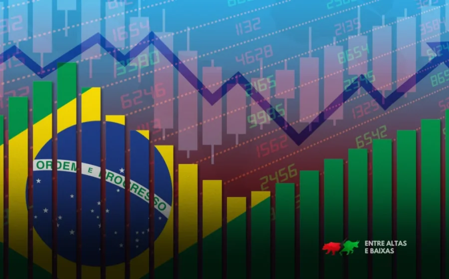 Gráfico comparando crescimento do PIB per capita e índice de felicidade no Brasil e Butão