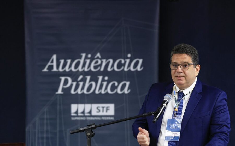 Ministros do STF em sessão julgando regulamentação de apostas esportivas no Brasil