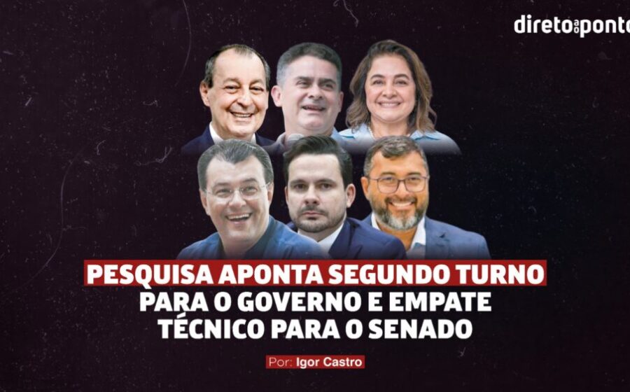 Gráfico de pesquisa Datafolha mostra empate técnico triplo ao Senado em Pernambuco com 58% indecisos
