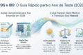 Empresário analisa calendário com data 30 setembro e símbolos de impostos IBS CBS Simples Nacional