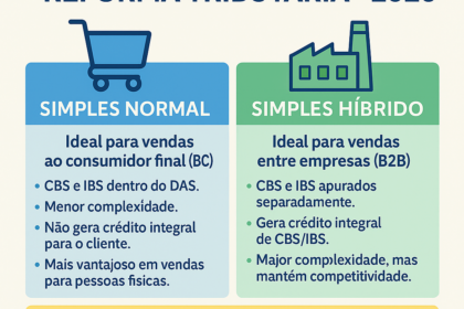 Calendário com destaque para 15 de outubro e logotipo do Simples Nacional, simbolizando prorrogação de prazo para microempresas