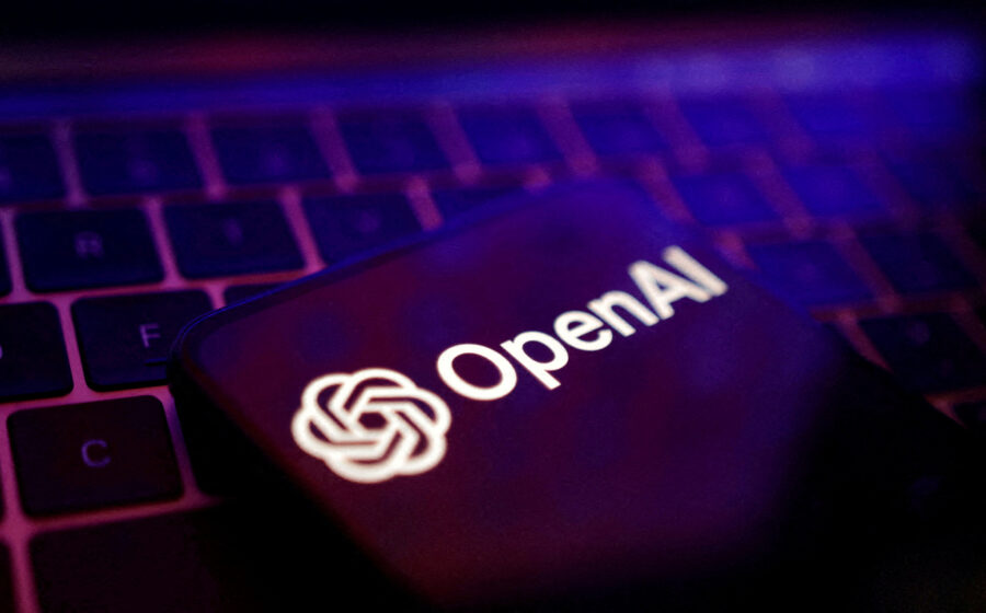Fundador da Jev, ex-OpenAI, com gráfico de valuation US$ 10 bi e ícones de IA