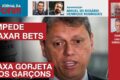 Tarcísio de Freitas discursa sobre regulamentação de bets e oportunismo eleitoral