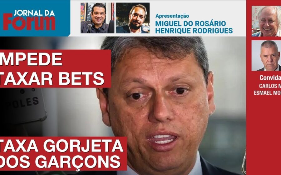 Tarcísio de Freitas discursa sobre regulamentação de bets e oportunismo eleitoral