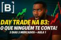 Três logos de bolsas brasileiras A5X, Base Exchange e CSD BR competindo com ícone da B3 ao fundo
