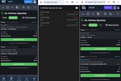 Terminal de videoloteria (caça-níquel) funcionando em casa de apostas física, apesar do veto às bets online