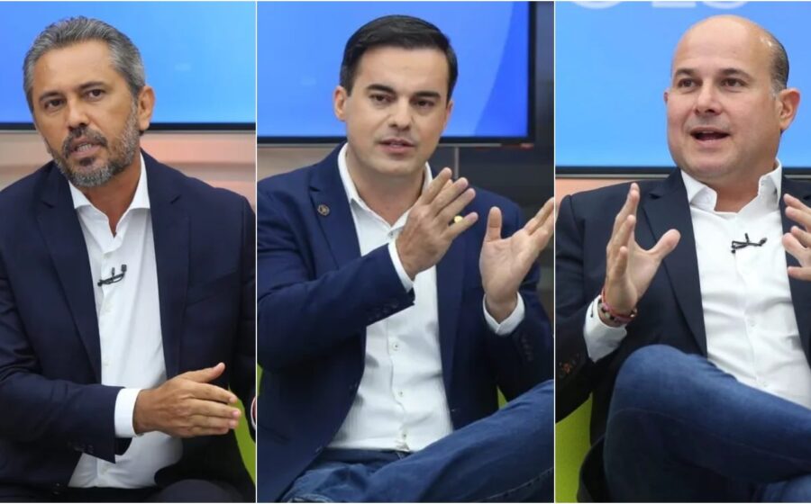 Candidatos ao governo do Ceará em eventos de campanha no interior e ruas vazias em Fortaleza
