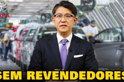 Evandro Maggio, CEO da Toyota Brasil, mentorando alunos do curso TechMob 4.0 no Senai Sorocaba