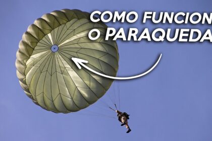 Soldado da 2ª Guerra Mundial caindo do céu sem paraquedas após saltar de avião a 6 km de altura