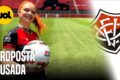 Camisas do Flamengo e Corinthians com logos de site de acompanhantes e valores de R$ 120 milhões