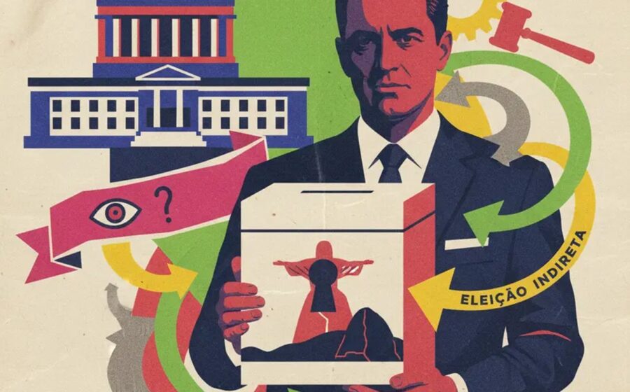 Eleitora deposita voto na urna eletrônica sem celular, relógio inteligente ou óculos smart na cabine
