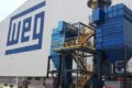 Fábrica da WEG em construção para sistemas de armazenamento de energia em baterias (BESS) em Itajaí, SC