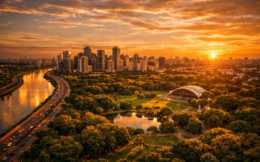 Prédios residenciais em São Paulo com apartamentos compactos de um e dois quartos