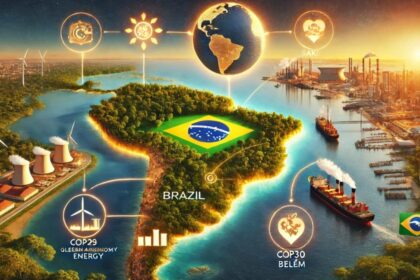 Painel da plataforma Rede NetZero Brasil mostrando simulações de rotas para zerar emissões no Brasil até 2050