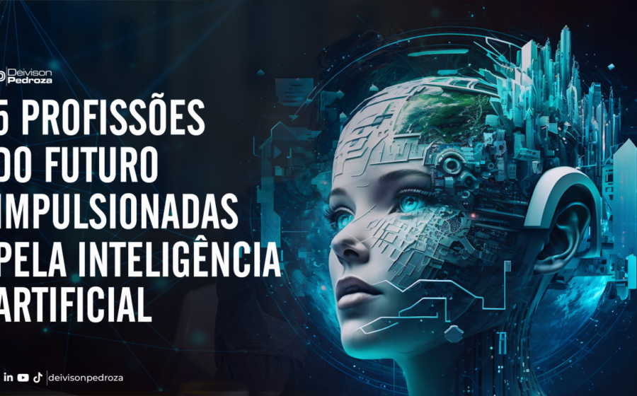 Profissional de prompt engineering trabalhando com IA generativa, salários até R$ 30 mil, crescimento 3400%