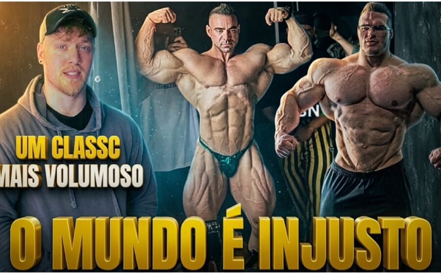 Rafael Brandão fisiculturista anuncia transição da categoria Open para Classic Physique com perda de 15 kg