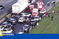 Acidente fatal entre carretas na Rodovia Anhanguera km 340 em Jardinópolis com interdição total e filas de 2km