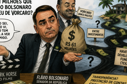 Flávio Bolsonaro em destaque com conexões investigativas: milícia, Rolex e apostas