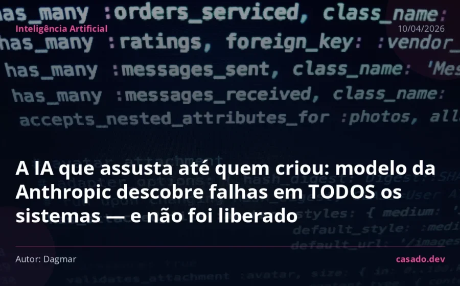 Logotipo da Anthropic com fundo tecnológico representando expansão de modelos de IA avançados para empresas