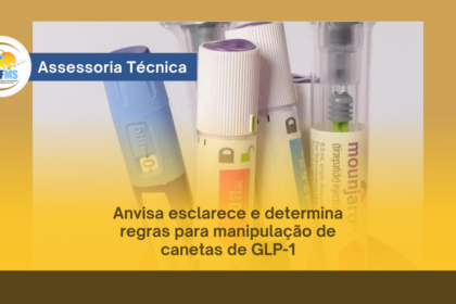 Paciente diabético aplica injeção de caneta GLP-1 com alerta de risco de cegueira