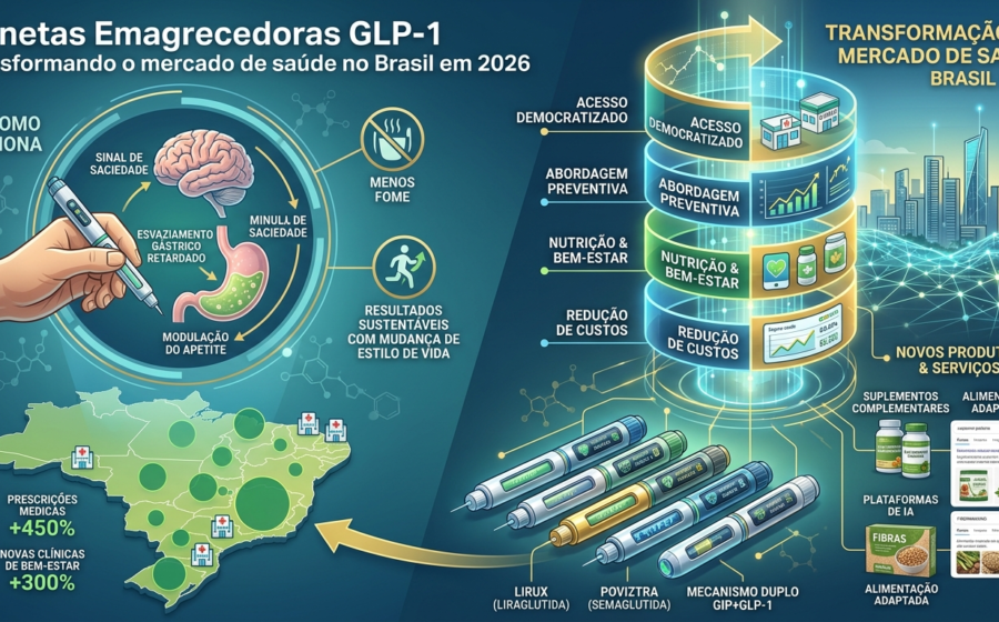 Anvisa aprova 20 novas canetas emagrecedoras injetáveis para diabetes e obesidade em 2026