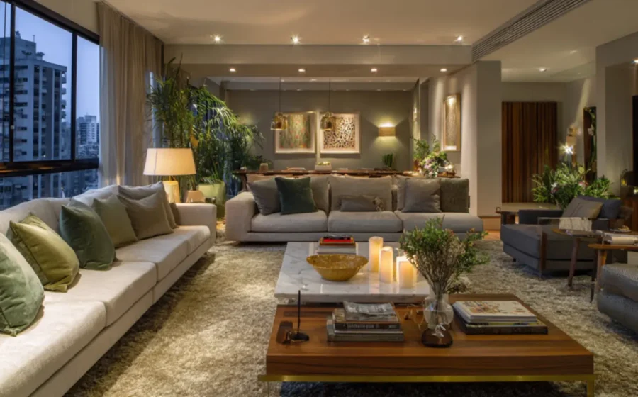Interior de casa 2026 com decoração personalizada e funcional, priorizando bem-estar sobre tendências visuais padronizadas