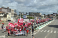 Ato político "Bloquinho do 22" na orla de Aracaju com Flávio Bolsonaro e Nikolas Ferreira
